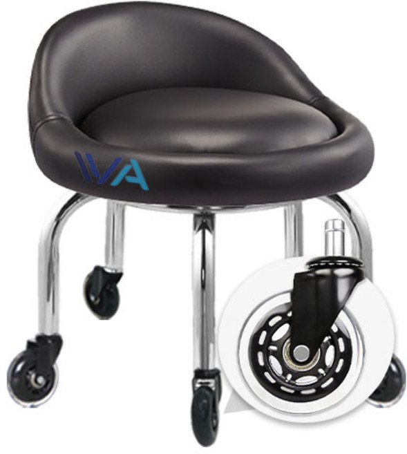 원앙산업 무빙 바퀴 바닥 작업 이동식 앉은뱅이의자, 4. 빅사이즈 등받이형 앉은뱅이 의자, 2. 인라인 2인치