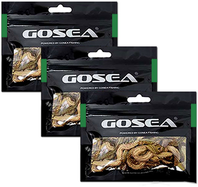 GOSEA 동결건조 갯지렁이 청개비 홍개비 지렁이 낚시 미끼 GSF-L1, 청갯지렁이 2+1개입, 1개