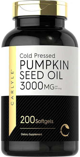 Carlyle 칼라일 쿠쿠르비트종자유엑스 3000mg 200정 x2, 1개 - 쿠팡