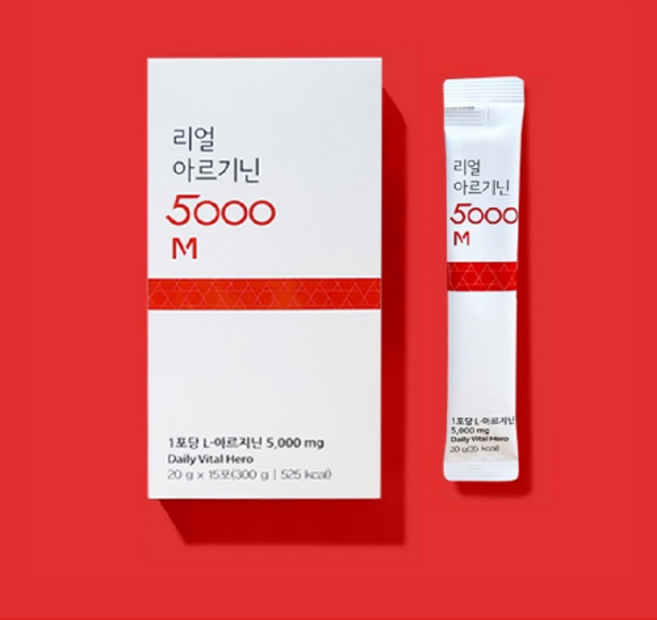 고함량 아르기닌 5000mg 체력회복 마카 비타민C, 300g, 2박스