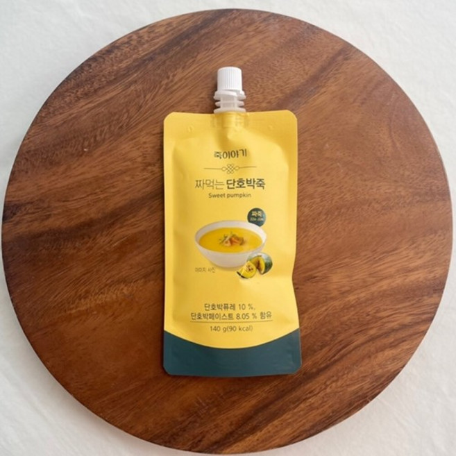 [죽이야기] 짜먹는죽 짜죽 맛보기 (3종 골라담기), 1개, 140g