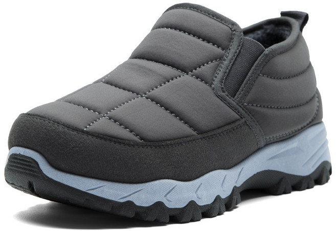 SNRD 남녀공용 겨울신발 방한슬립온 털운동화 털신 방수 방한화 패딩슬립온 SN617