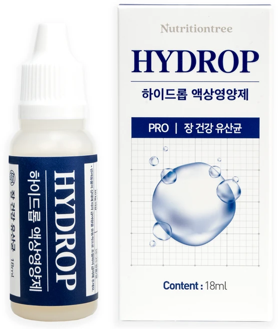 하이드롭 프로 강아지 고양이 액상 영양제, 1개, 장건강/유산균, 30회분 - 쿠팡
