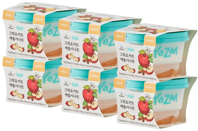 요즘 그릭요거트 애플시나몬