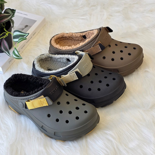 [국내정품] 털크록스 올터레인 라인드 클로그 겨울용 크록스