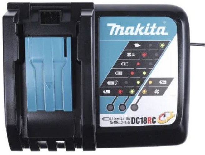 Makita 牧田 DC18RC 充電器 快速充電 多重指示燈顯示, 1個