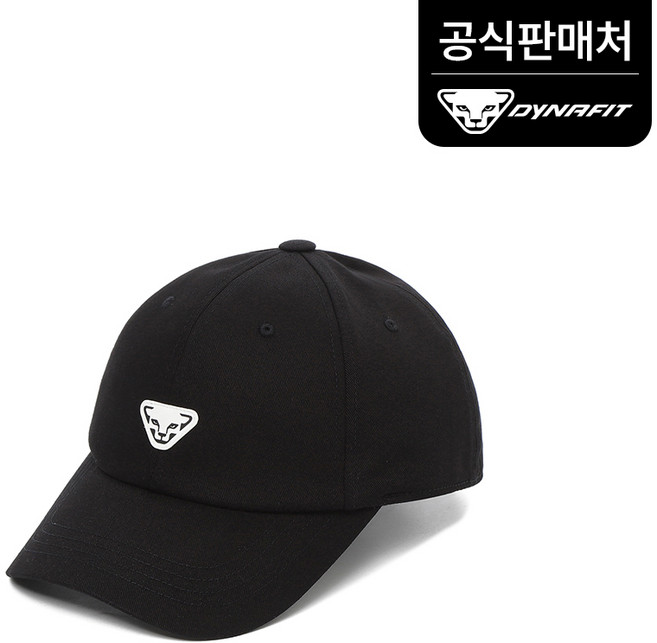[다이나핏 공식] 남여공용 베이직핏 심볼 볼캡 캡 야구모자 YUA24C01Z1 (정상가 :59 000), Black