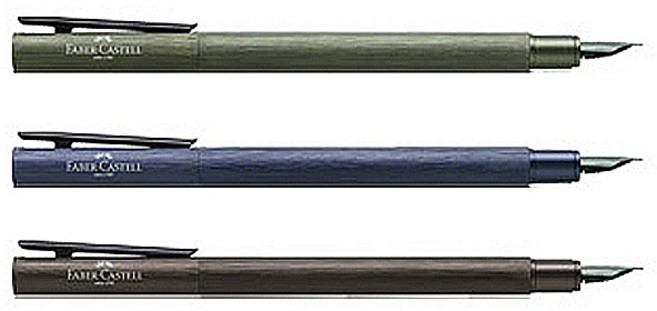 파버카스텔 네오 슬림 알루미늄 그린 블랙 블루 만년필 EF F M 컨버터 카트리지 세트, 그린 틴케이스 카트리지 세트