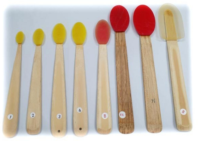 전문가용 헤라 / 이부제 실리콘 마감 스크래퍼, 1개, 7호