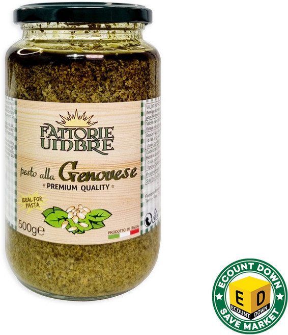 FATORIE 바질페스토 바질 페스토 파스타 스파게티 소스 500g, 1개