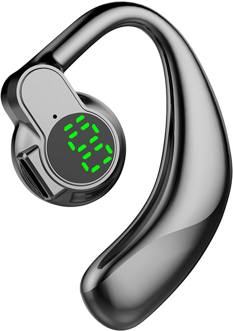 소리증폭기 음성 증폭기 난청보청기 새로운 골전도 무선 블루투스 헤드폰 이어폰마이크 포함 핸즈프리 소음 차단 헤드셋, [01] black, 1개