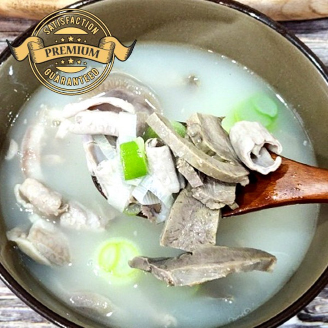 [재구매율이 높은] HACCP 인증 만든 국내산 돼지 고기로 만든 돼지 국밥 사골국물빼고 고기만, 5개, 200g