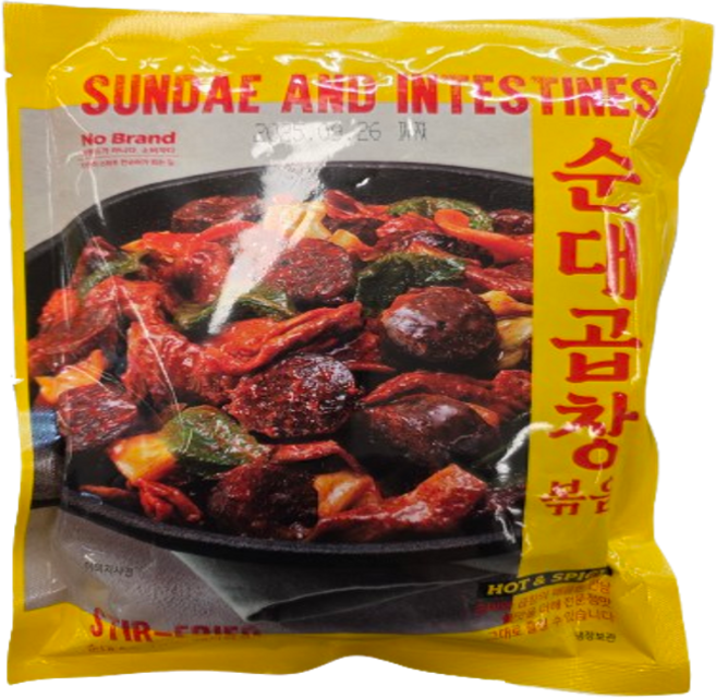 노브랜드 순대곱창볶음 380g X 3개(냉장), 3개