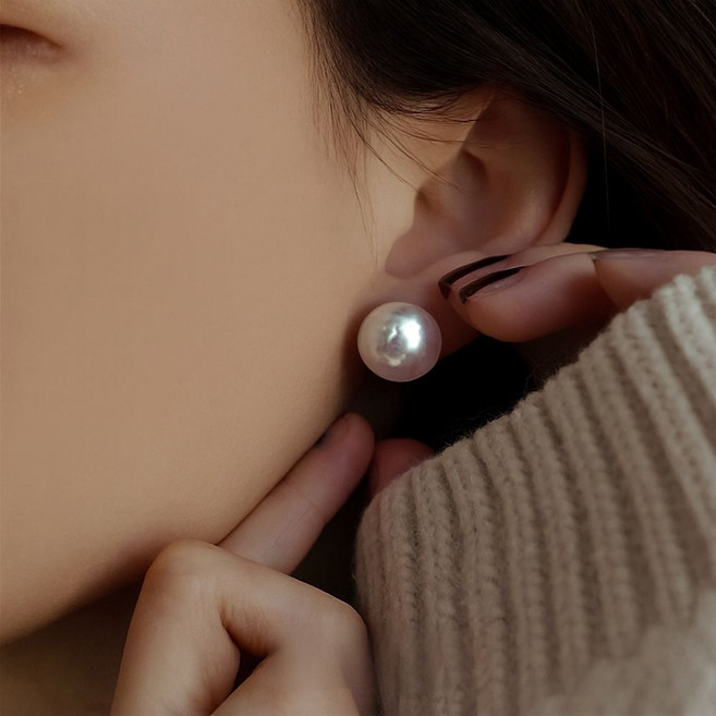 SOO주얼리 여성 한복 진주귀걸이