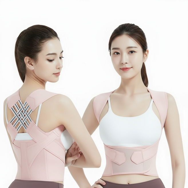 바디사랑 바른 자세 밴드 가볍고 편안한 어깨밴드, 1개