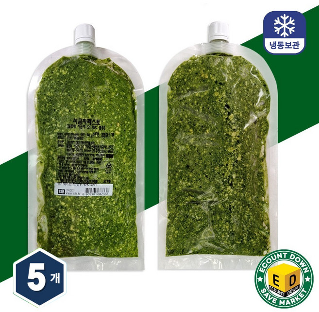 선인 시금치 페스토, 500g, 5개