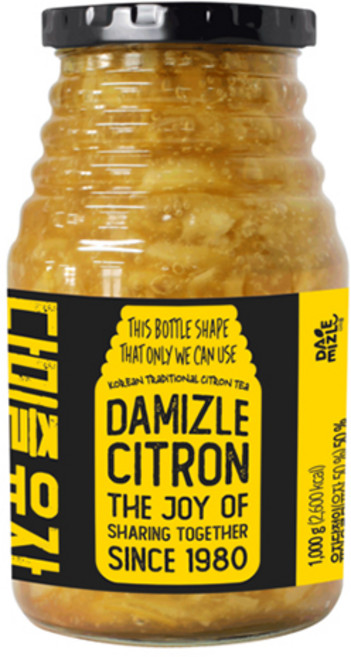 다미즐 봉밀유자차, 1kg, 1개입, 2개