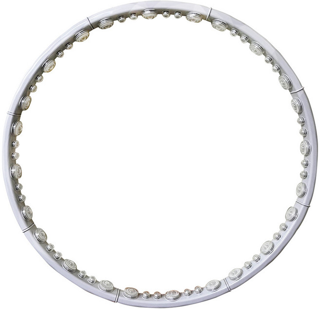 웨이스트뷰티라인 1.8kg 에어지압볼 국내생산 지압 훌라후프, 1개