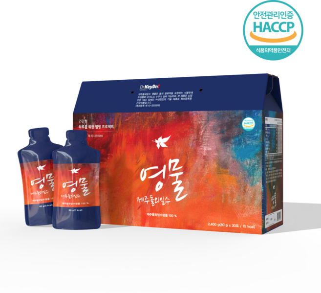 [공식 판매처] 제주돌외잎수 영물 돌외증류액 신장건강, 30개, 80g