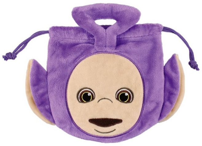 텔레토비 보라돌이 얼굴 페이스 팅키윙키 주머니 파우치