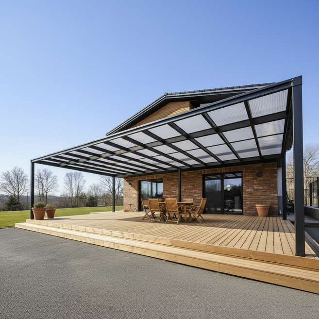 폴리카보네이트 복층렉산 16T / 폭 1M X 길이 1M - 원하는 사이즈로 무료재단, 투명, 폭1M X 길이1M, 투명