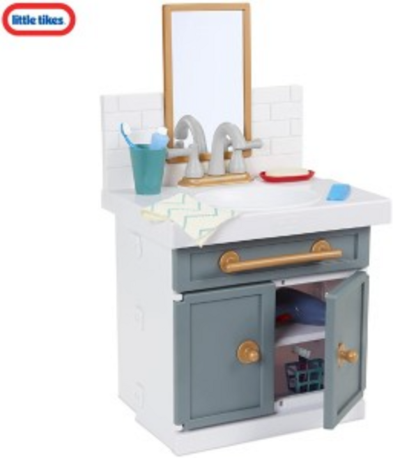 리틀타익스 퍼스트 세면대 화장대 소꿉놀이, 단품, 1개