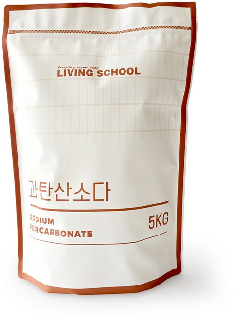 리빙스쿨 친환경세제 대용량 과탄산소다 5kg, 1개, 5L