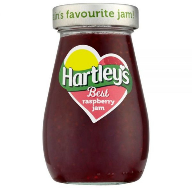수제잼 콩포트 잼 하틀리 베스트 라즈베리 340g 2팩(340g x 2)