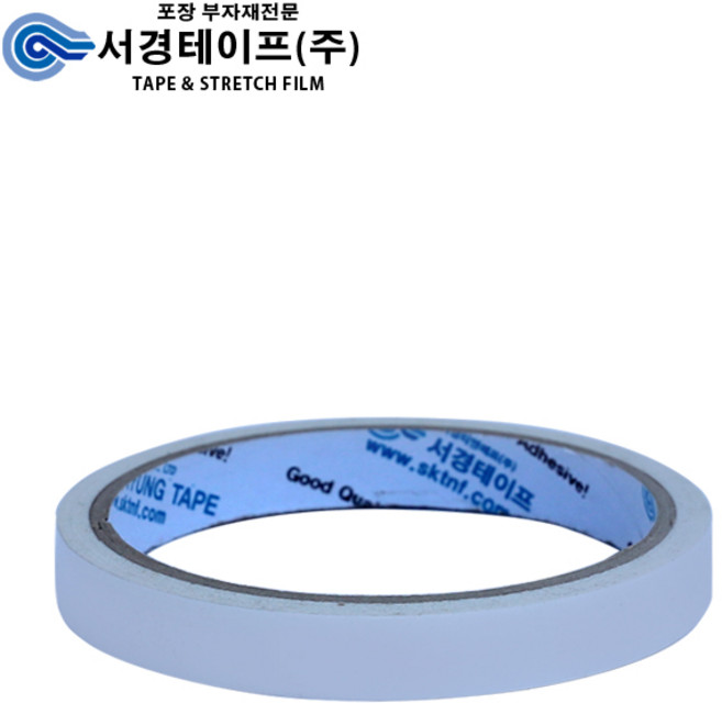 서경테이프 일반양면 테이프, 투명, 4개입