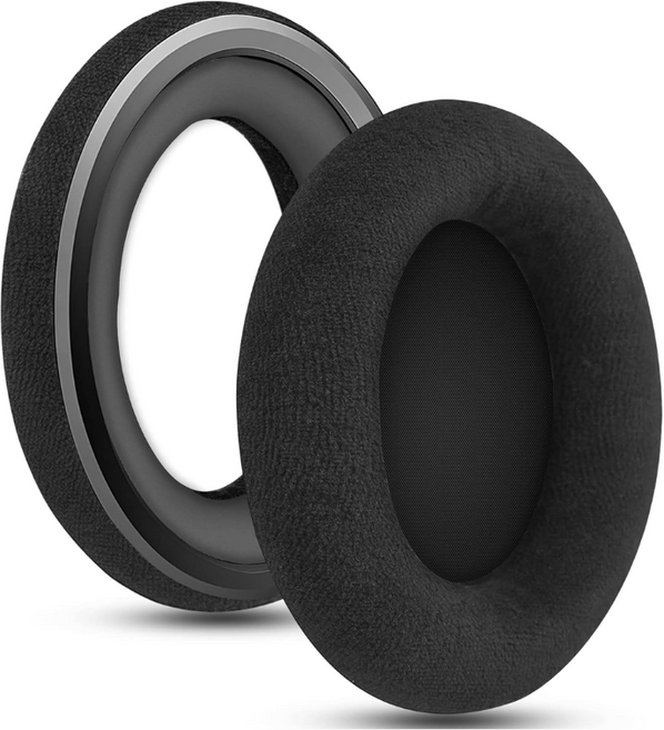 호환 SENNHEISER 젠하이저hd569이어패드 hd598이어패드 젠하이저hd599케이를 이어패드 이어폰고무캡 이어폰솜 이어폰커버 이어폰폼팁 쿠션 헤드셋스펀지 헤드셋커버, 2개, 검정색