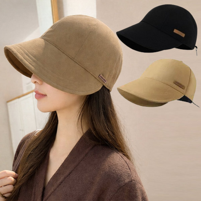 리츠제이 여성 스트링 보넷 벙거지 버킷햇 모자 1+1