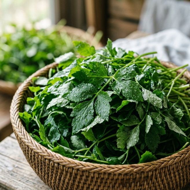 자연농가 산지직송 국내산 참나물 특상, 1박스, 2kg