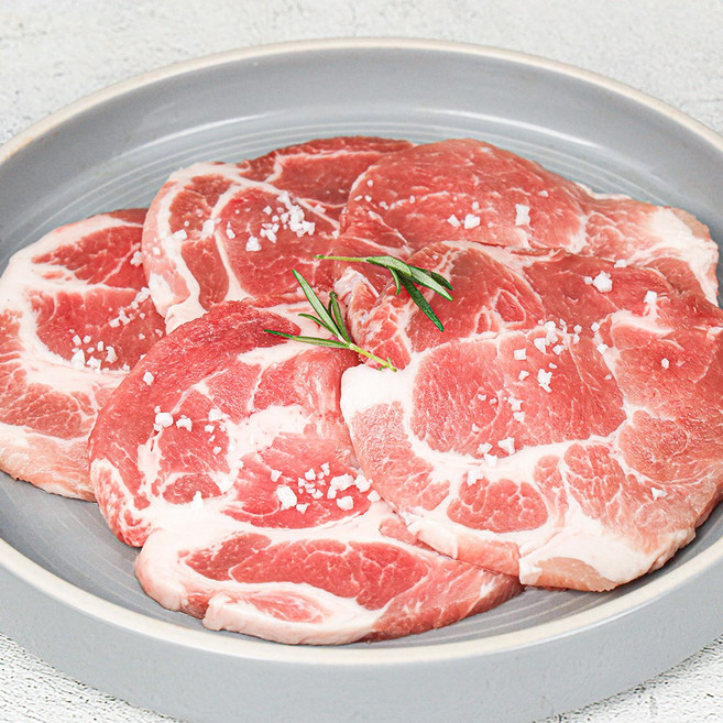 [데일리이츠] 스페인 듀록 목살 구이용 500G, 1