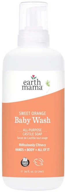 얼스마마 스위트 오렌지 베이비 워시, 1개, 1L - 쿠팡