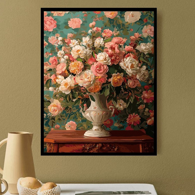 아트 DIY 유화그리기 위메이크페인팅 명화그리기, 리넨, JL002 향기로운 60색