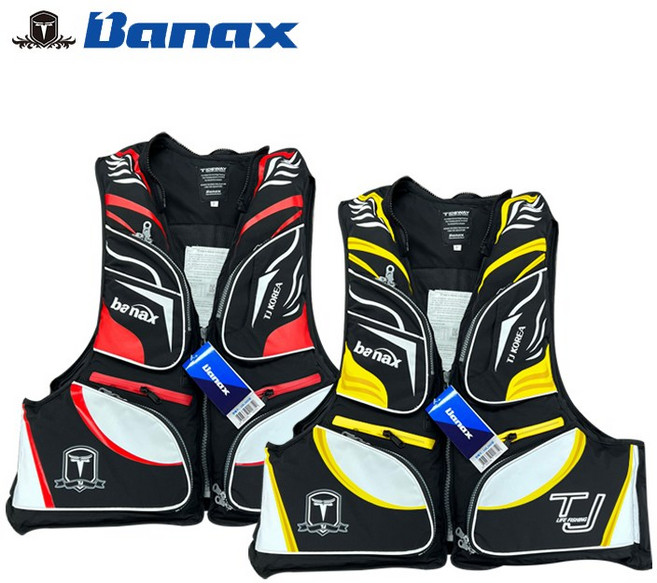 바낙스 TJ코리아 구명조끼 사은품수건증정 바다 낚시 선상 생활 갯바위 구명복 (TJ코리아 구명조끼), TJ구명조끼/레드+수건