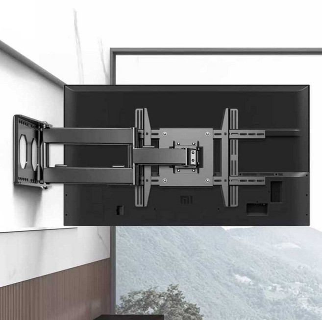TV벽걸이 브라켓 거실 아트월 대형 티비 모니터암 무빙, (85인치 이내 180도) 32-85인치