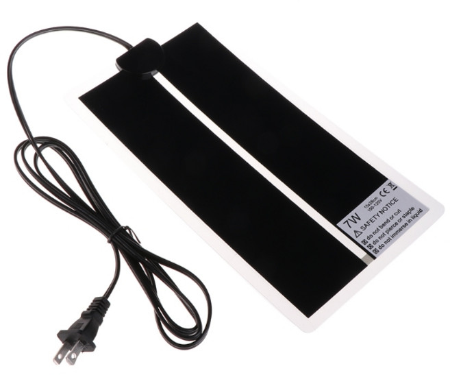 개구리 스파이드용 거북이 뱀 도마뱀을 위한 파충류 온열 패드 파충류 히터 매트 테라리움 온열 매트 20W/14W/7W/5W, style 7, 1개