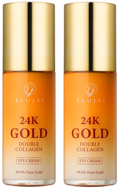 1+1 엘루자이 24K 골드 더블 콜라겐 아이크림 50ml, 2개