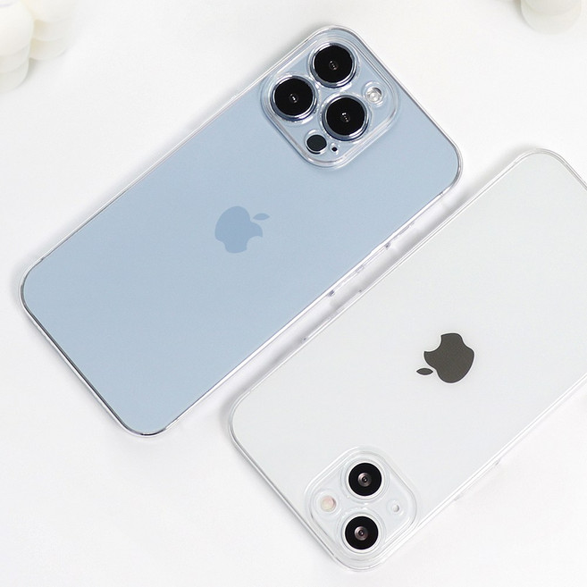 변색없이 아이폰느낌 그대로 사용하는 0.6mm 초슬림 하드케이스 아이폰13시리즈