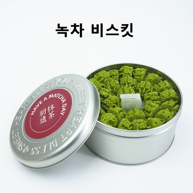 녹차 버터 쿠키 청우식품곡물쿠키, 1개, 260g