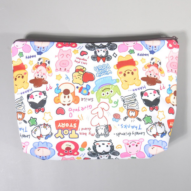 봉봉샵 카툰토이 화장품 다용도 파우치