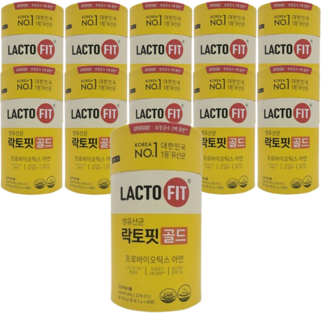 종근당건강 락토핏 골드, 2g, 11개