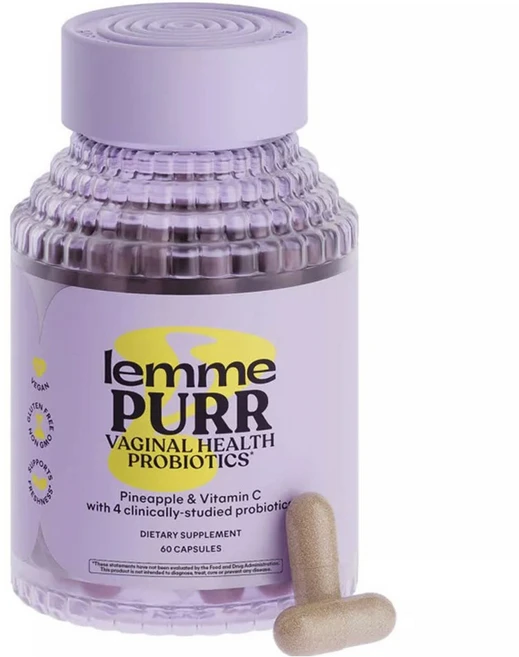 레미 Purr 베지날 헬스 프로바이오틱 캡슐, 60정, 1개 - 쿠팡