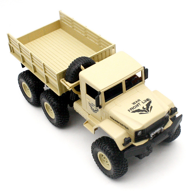 알씨카 집 거실 오프로드 산악 서킷 어디는 가능한 파워 RCcar 무선조종 자동차 트럭 RC카, 사막트럭 (모래색), 1개