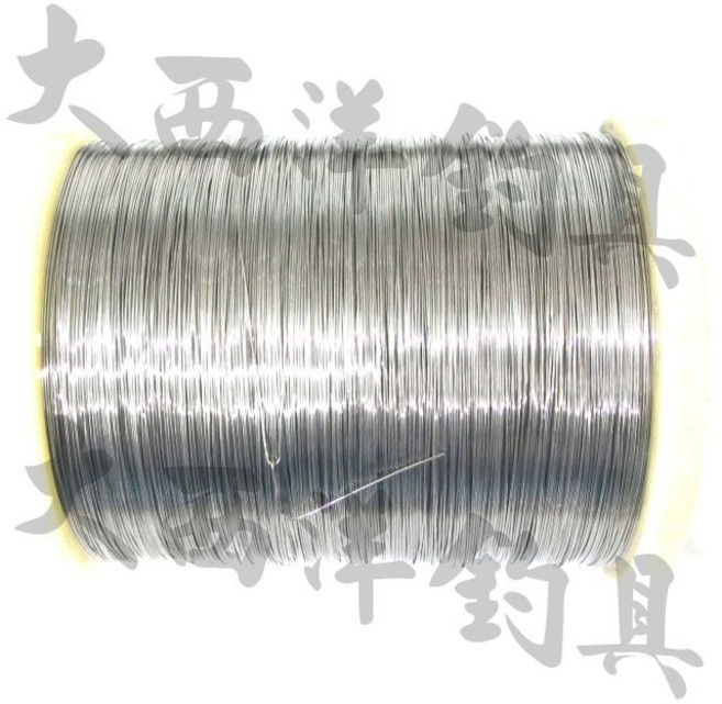 大西洋釣具 船釣 5KG 316白鐵線 0.5mm 0.55mm 0.60mm 0.63mm, 1個, 0.5(中硬線)