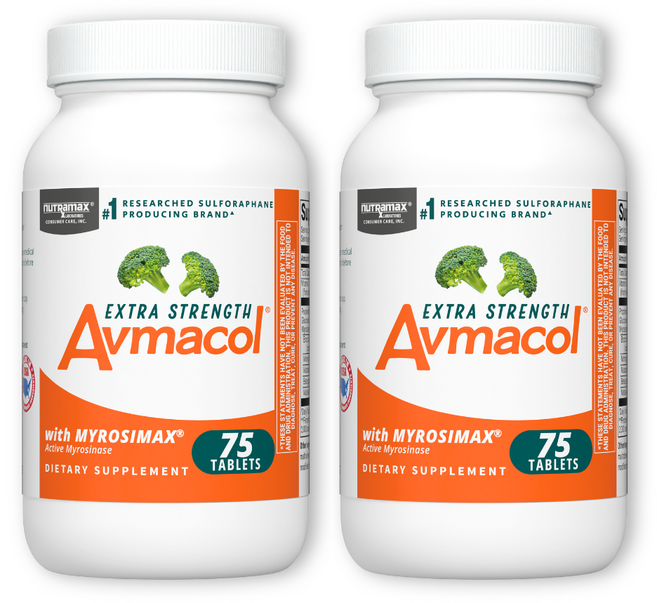 아브마콜 엑스트라 스트렝스 설포라판 75정 2개 세트