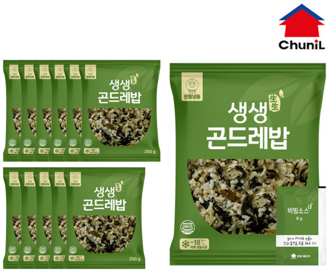 [자연맘스토리] 천일 곤드레 나물밥 258g x 12개