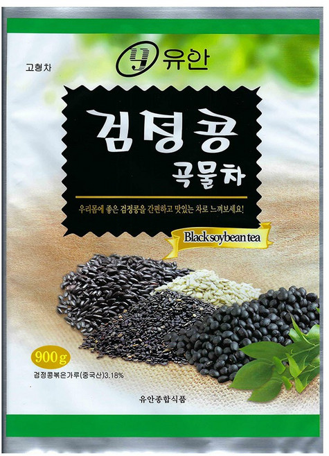 유안 검정콩곡물차, 900g, 1개