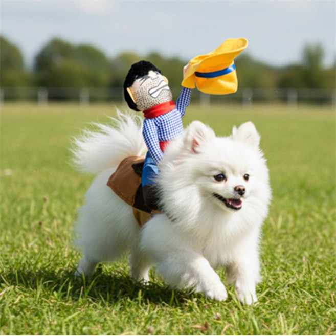 스텔라픽스 강아지 고양이 카우보이 인형 옷 카우보이옷, L